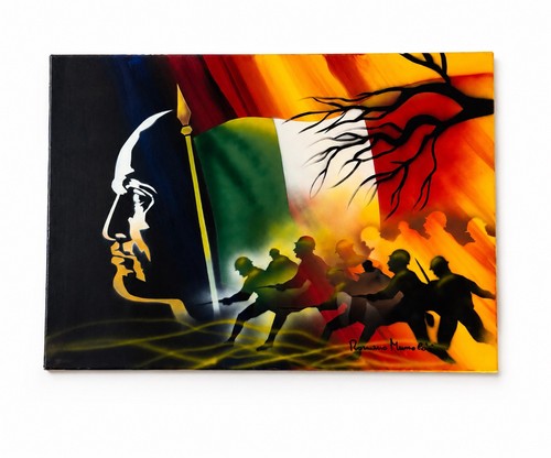 Dipinto olio tela romano - tela,,