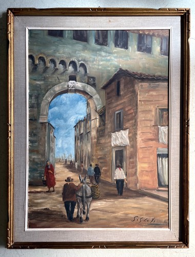 Grande quadro dipinto olio - grande,