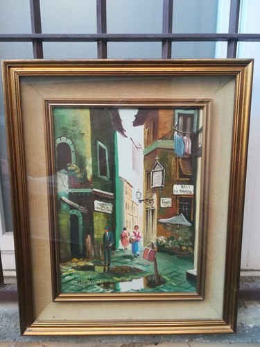 Quadro olio tela - olio,