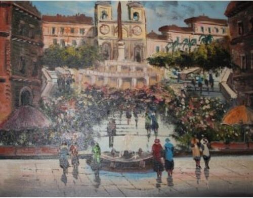 Dipinti olio tela - ad,