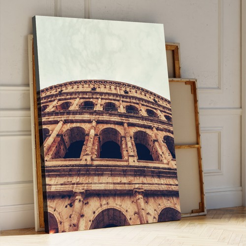 Quadro colosseo prospective - colosseo,