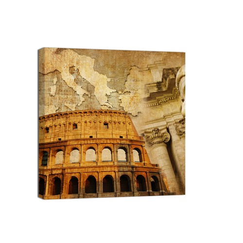 Quadri moderni quadrati città - quadrati,
