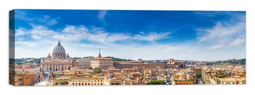 Panorama roma quadro stampa - roma,
